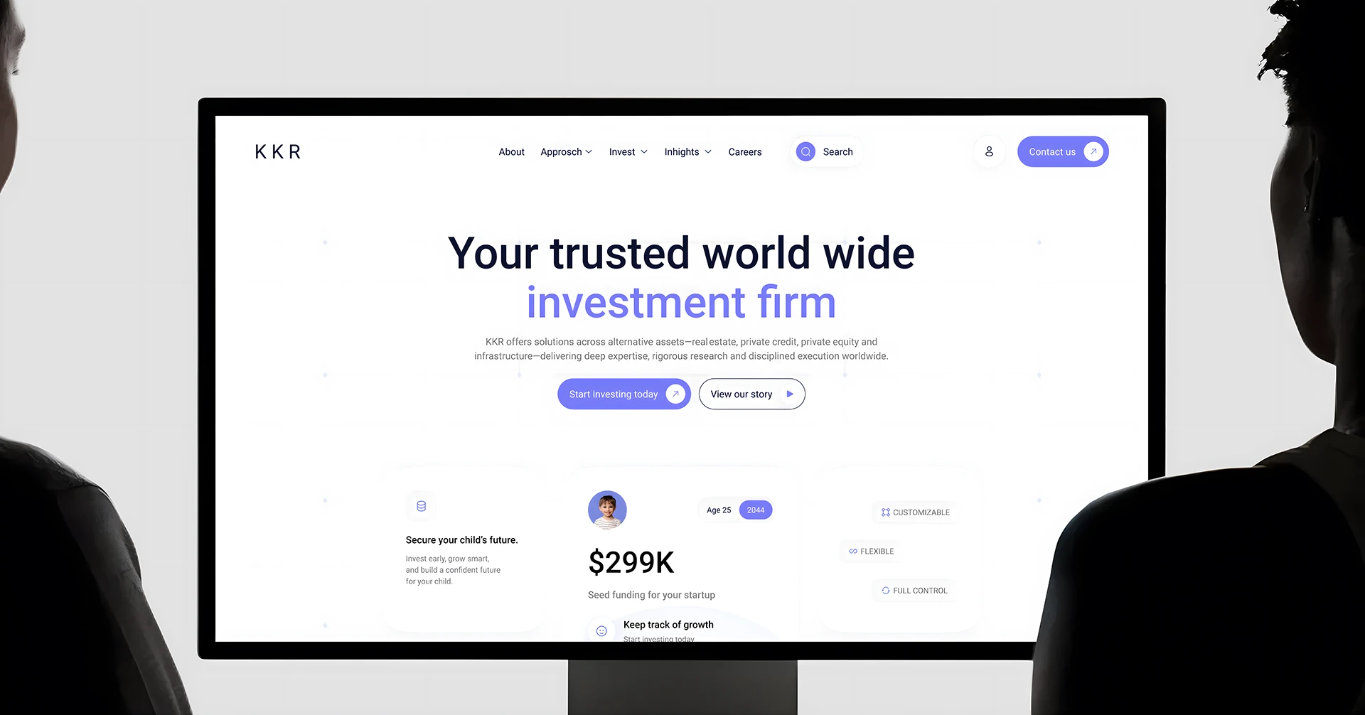 Corporate Investment Website